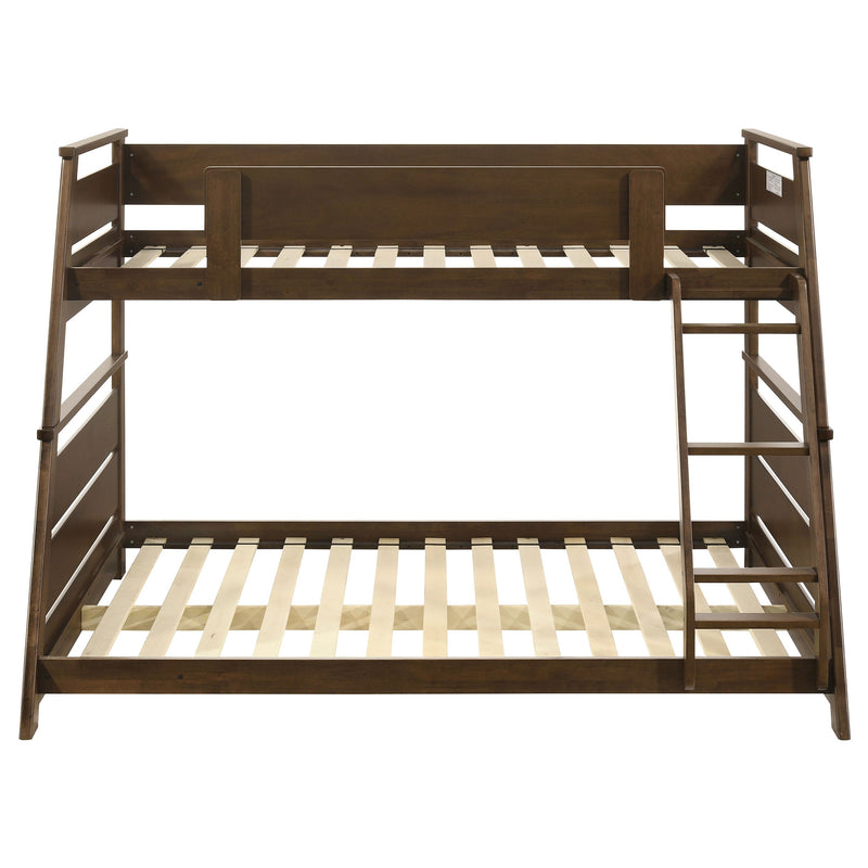 Holden Wood Veneer Twin Over Full Bunk Bed
