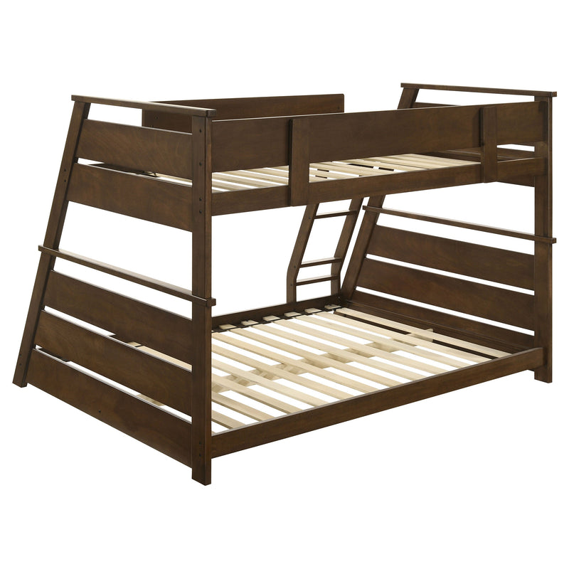 Holden Wood Veneer Twin Over Full Bunk Bed