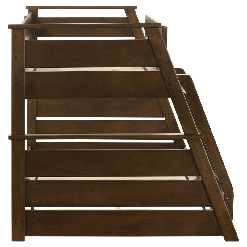 Holden Wood Veneer Twin Over Full Bunk Bed