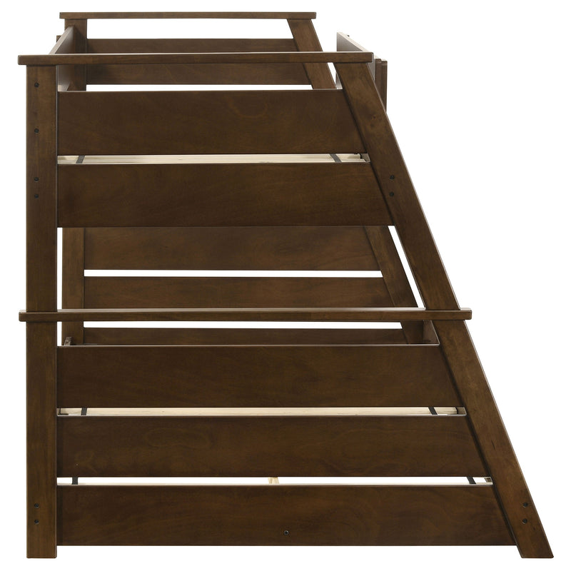 Holden Wood Veneer Twin Over Full Bunk Bed