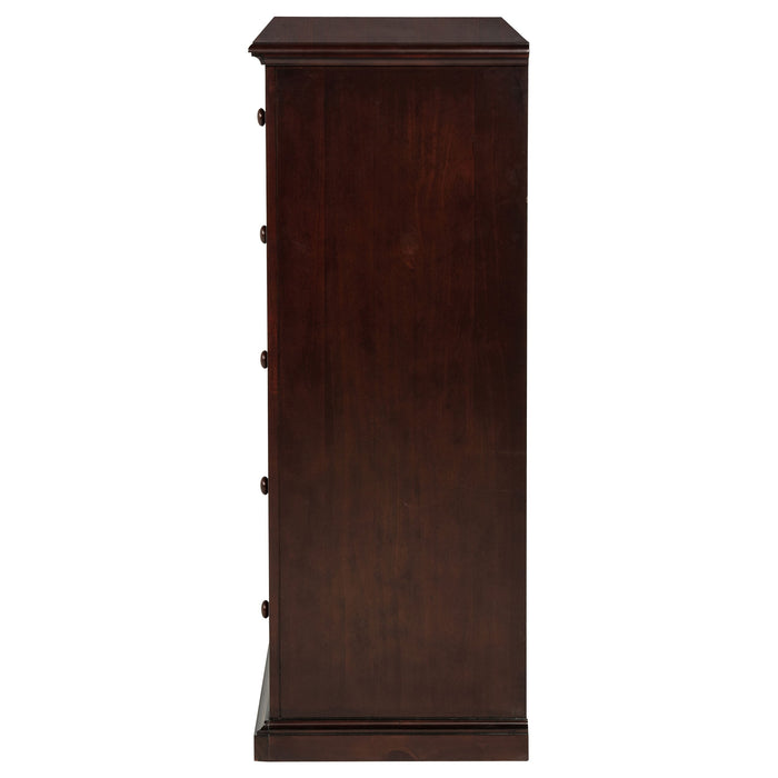 Sumerlin 6-drawer Bedroom Chest of Drawers Black