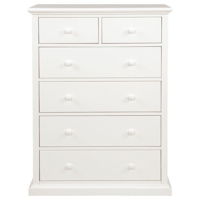 Sumerlin 6-drawer Bedroom Chest of Drawers Black