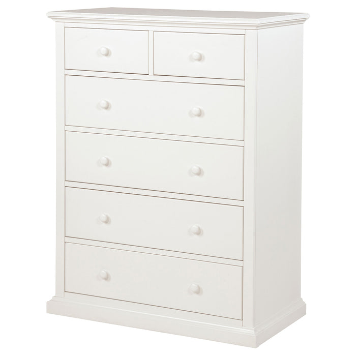 Sumerlin 6-drawer Bedroom Chest of Drawers Black