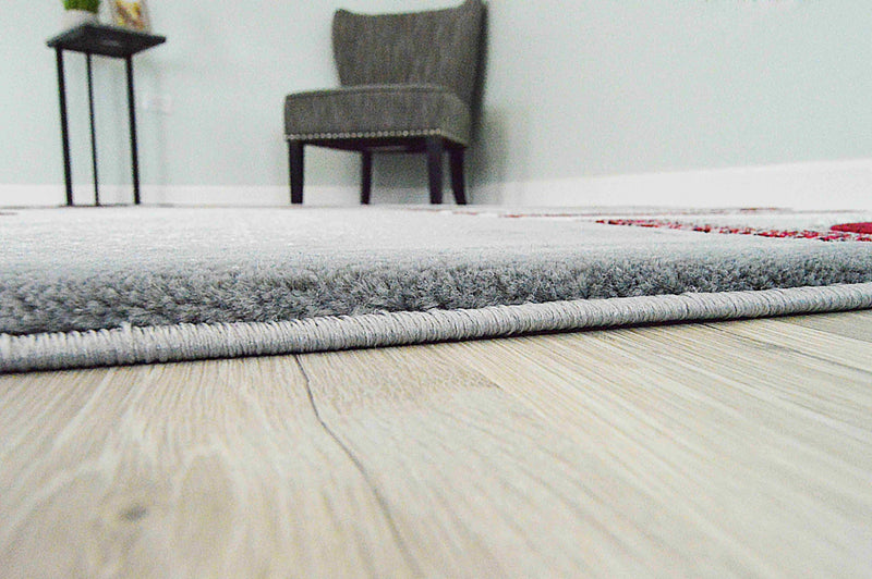 PREMIUM Rug Design 4614 Red 5x8 (5'2x7'5")"