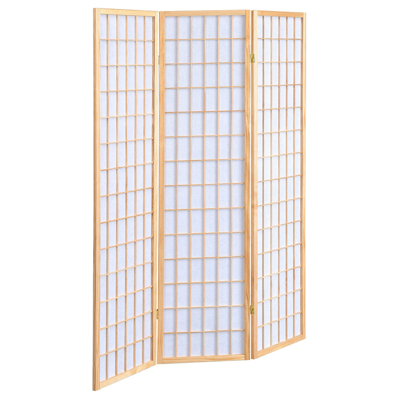 Carrie - Biombo plegable Shoji de 3 paneles