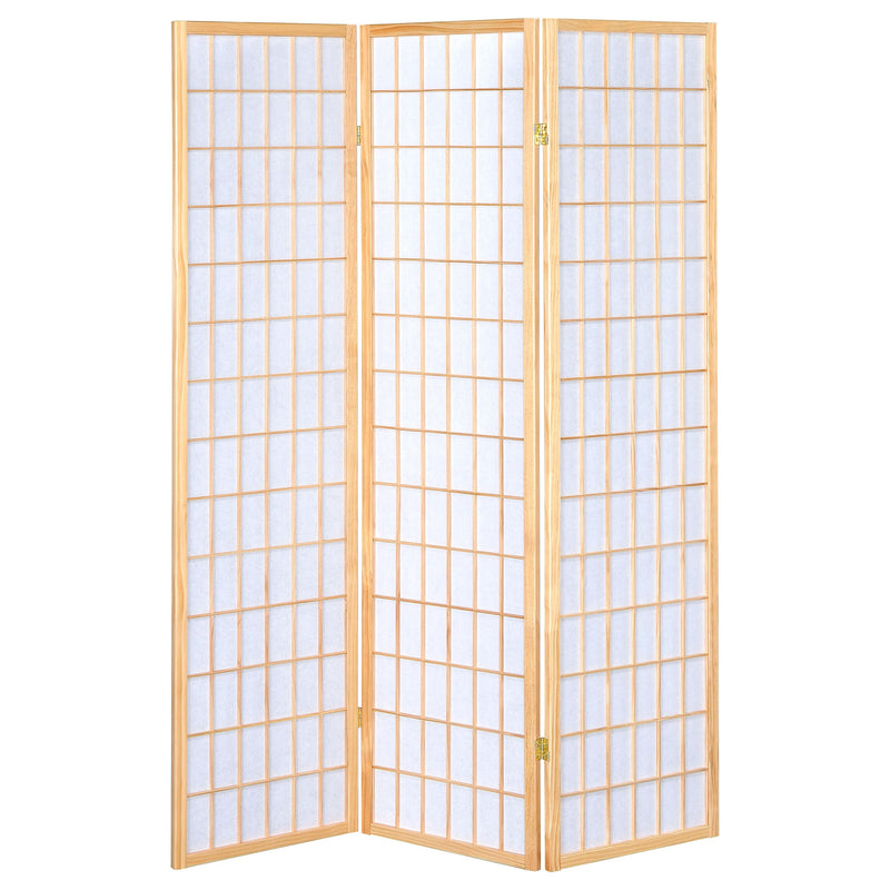 Carrie - Biombo plegable Shoji de 3 paneles