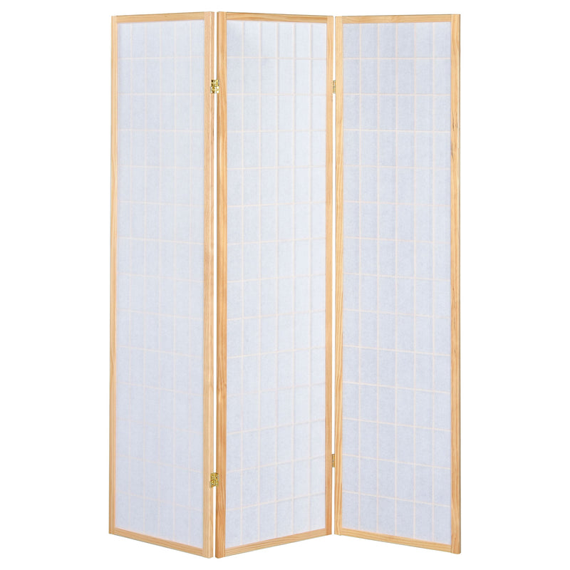 Carrie - Biombo plegable Shoji de 3 paneles