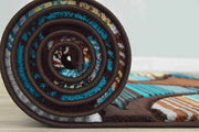 PREMIUM Rug Design 4828 Mocha 5x8 (5'2x7'5")"