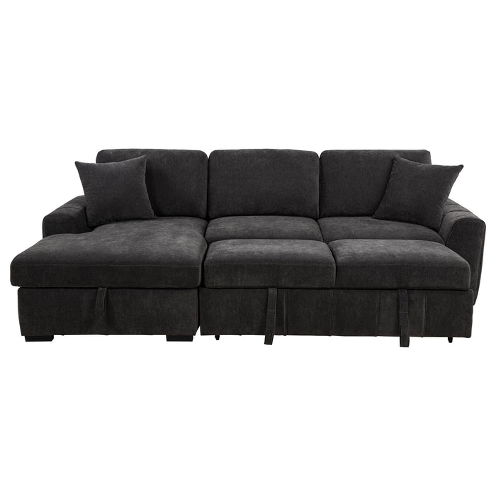 Pastrana Upholstered Sleeper Sectional Sofa RAF Chaise