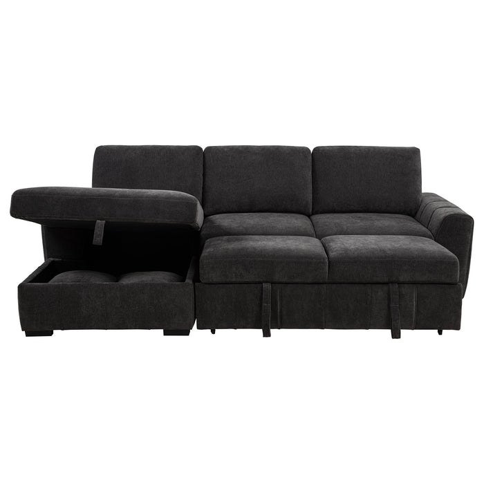 Pastrana Upholstered Sleeper Sectional Sofa RAF Chaise