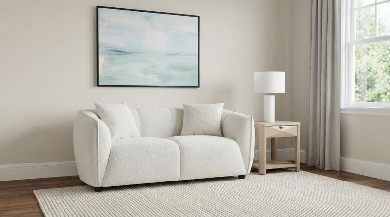 Aleisha Fabric Upholstered Loveseat