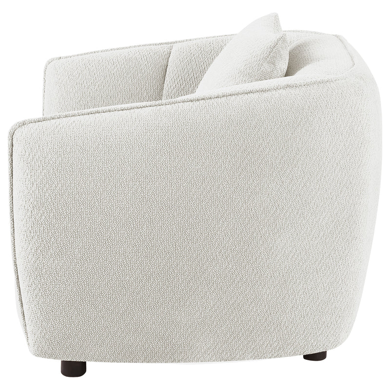 Sillón decorativo tapizado en chenilla Aleisha, color amarillo mostaza