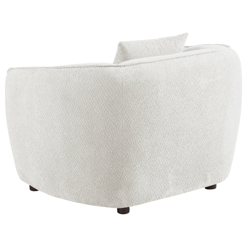Sillón decorativo tapizado en chenilla Aleisha, color amarillo mostaza