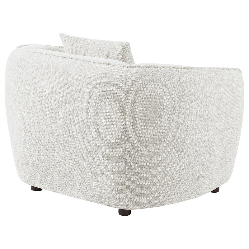 Sillón decorativo tapizado en chenilla Aleisha, color amarillo mostaza