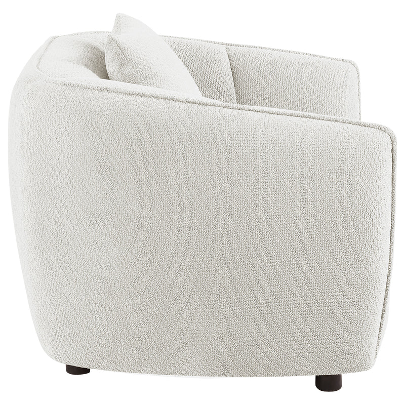 Sillón decorativo tapizado en chenilla Aleisha, color amarillo mostaza