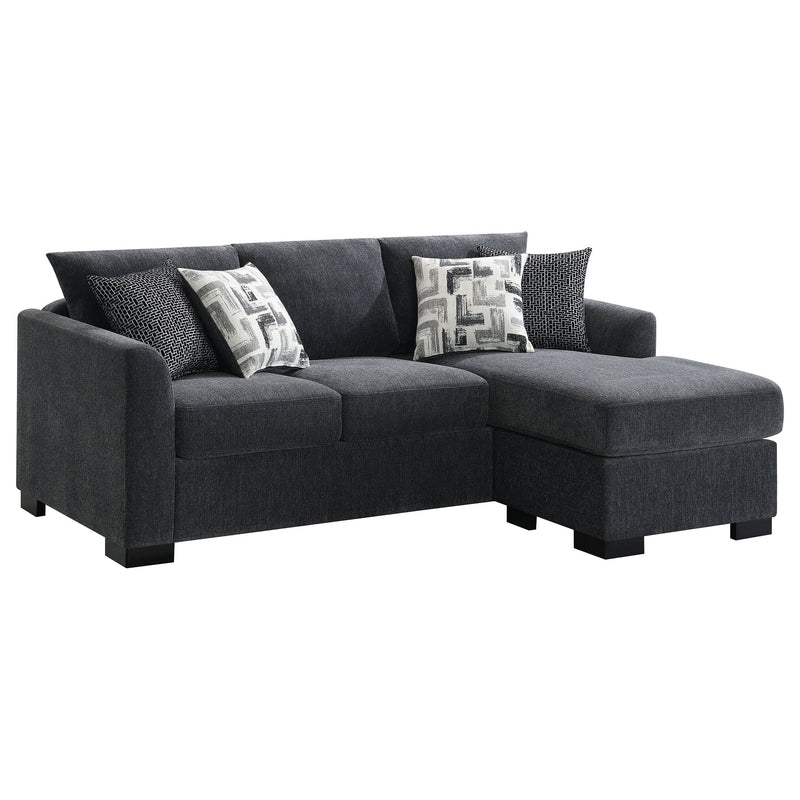 Sofá Seccional Chaise con Cama Tapizado Storey