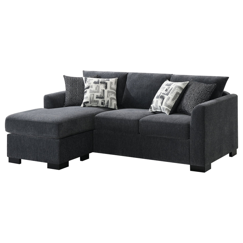 Sofá Seccional Chaise con Cama Tapizado Storey
