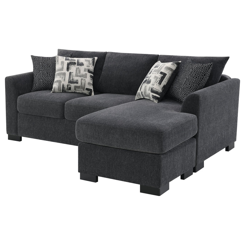 Sofá Seccional Chaise con Cama Tapizado Storey