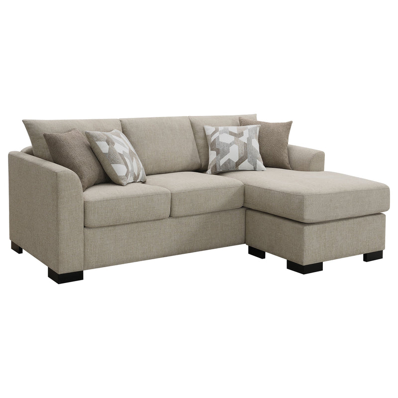 Sofá Seccional Chaise con Cama Tapizado Storey