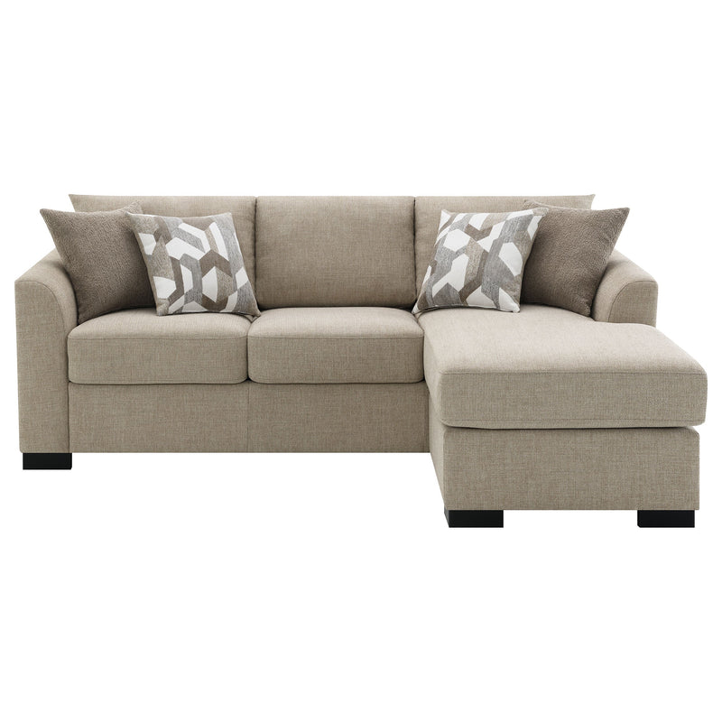 Sofá Seccional Chaise con Cama Tapizado Storey