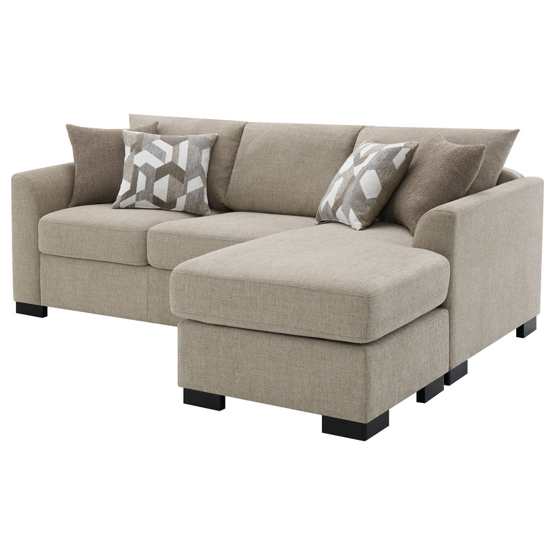 Sofá Seccional Chaise con Cama Tapizado Storey