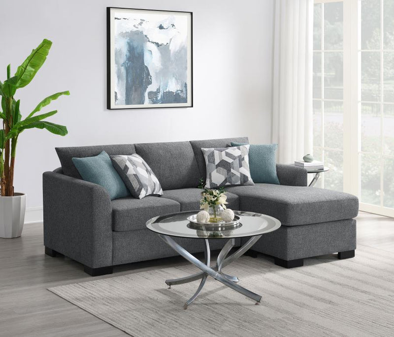 Sofá Seccional Chaise con Cama Tapizado Storey