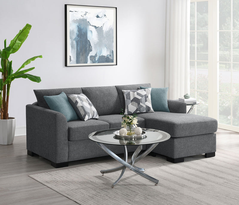 Sofá Seccional Chaise con Cama Tapizado Storey
