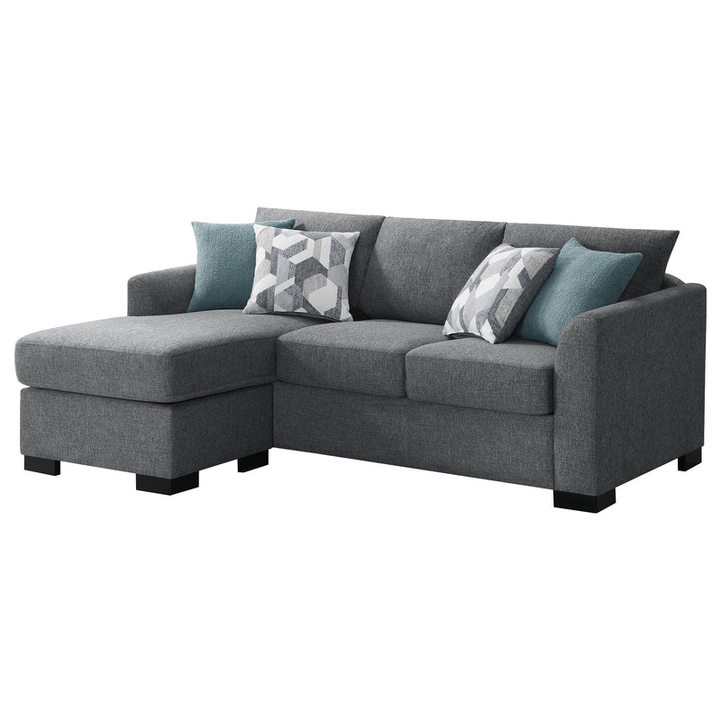 Sofá Seccional Chaise con Cama Tapizado Storey