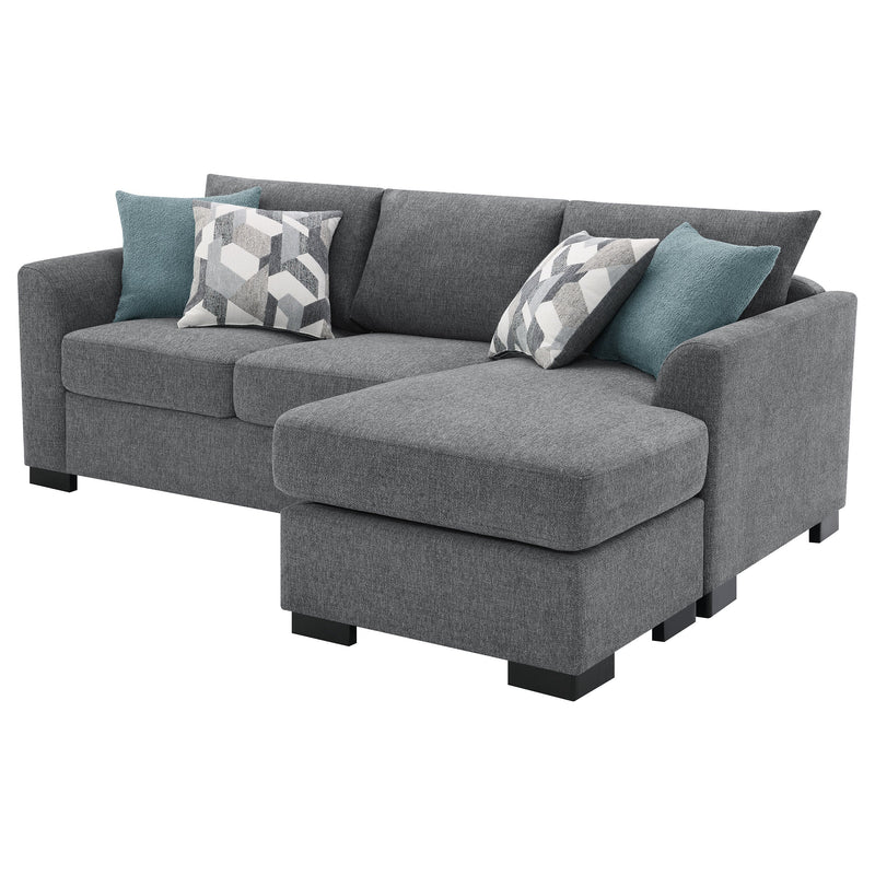 Sofá Seccional Chaise con Cama Tapizado Storey