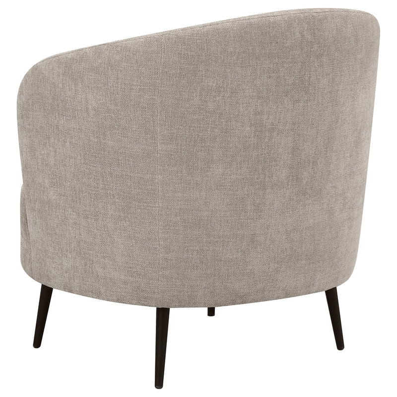 Juego de sofá curvo tapizado Ellorie color beige