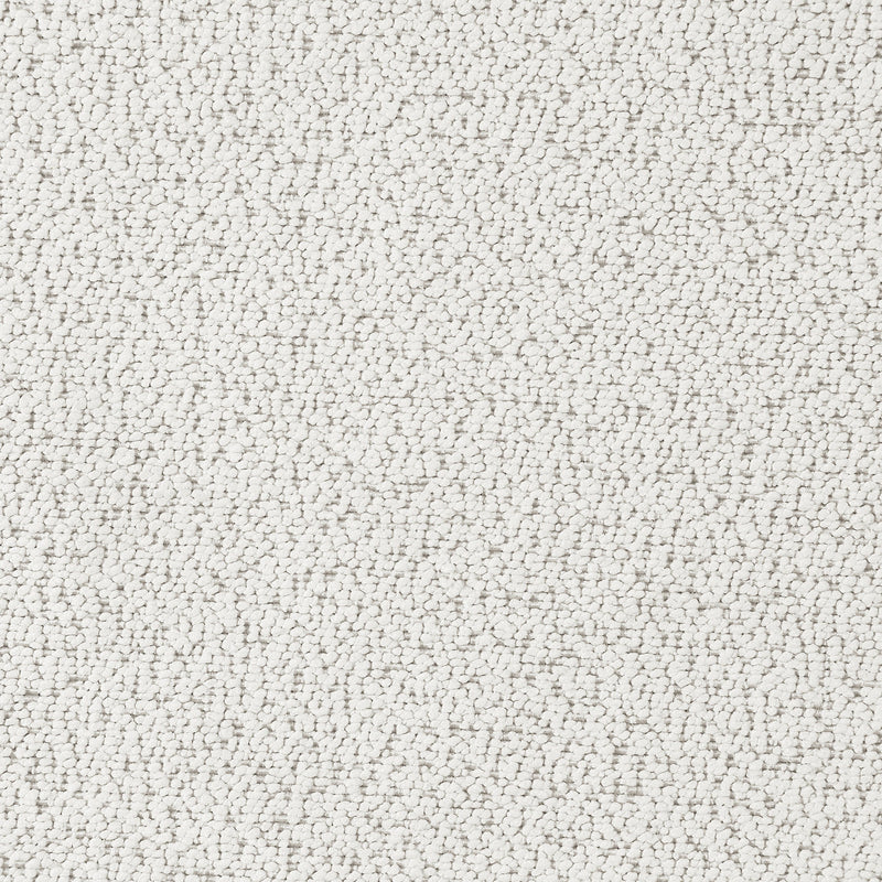 Everly Boucle Upholstered Rectangular Ottoman Off White