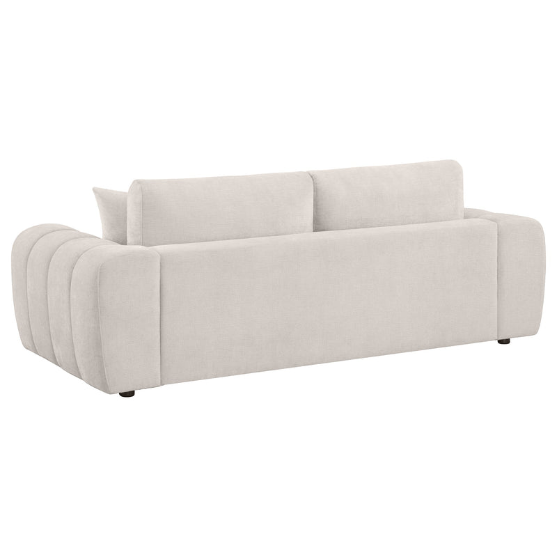 Burnett Chenille Upholstered Wide Arm Sofa