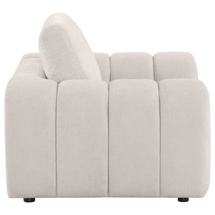 Burnett Chenille Upholstered Accent Chair