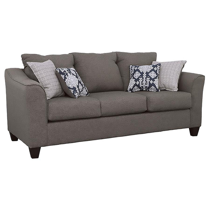 Salizar Upholstered Flared Arm Sofa