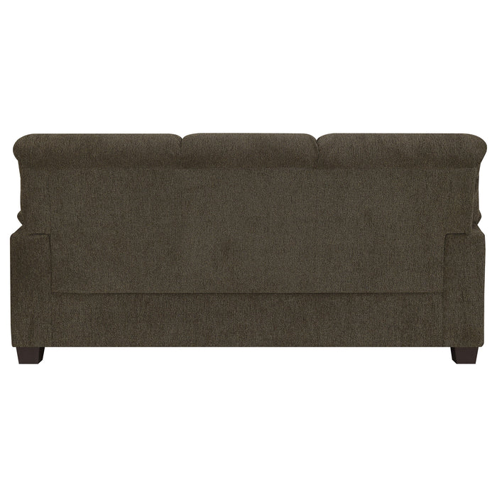 Clementine Upholstered Pillow Top Arm Living Room Set