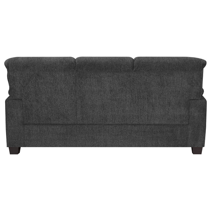 Clementine Upholstered Pillow Top Arm Living Room Set