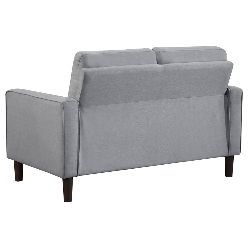 Bowen Upholstered Track Arm Tufted Loveseat