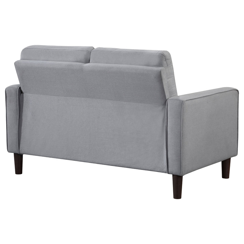 Bowen Upholstered Track Arm Tufted Loveseat