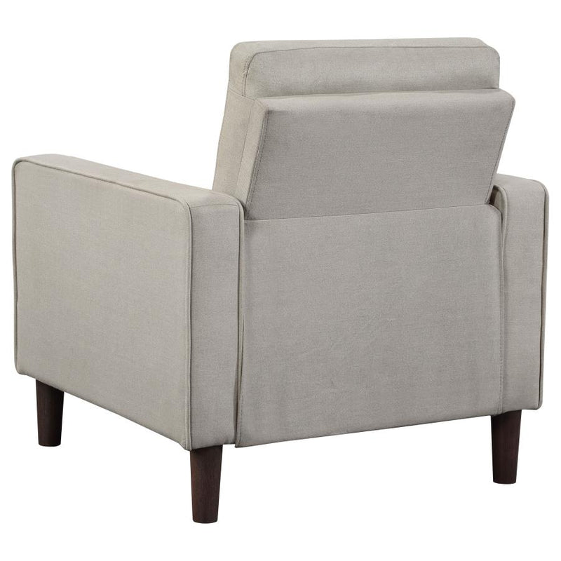 Bowen Upholstered Track Arm Tufted Accent Chair