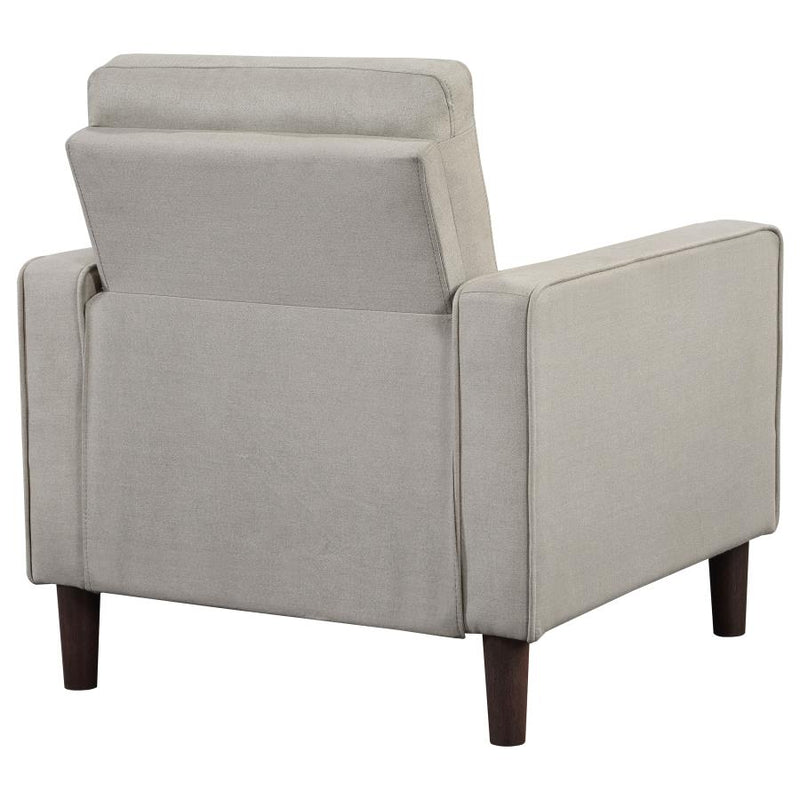 Bowen Upholstered Track Arm Tufted Accent Chair