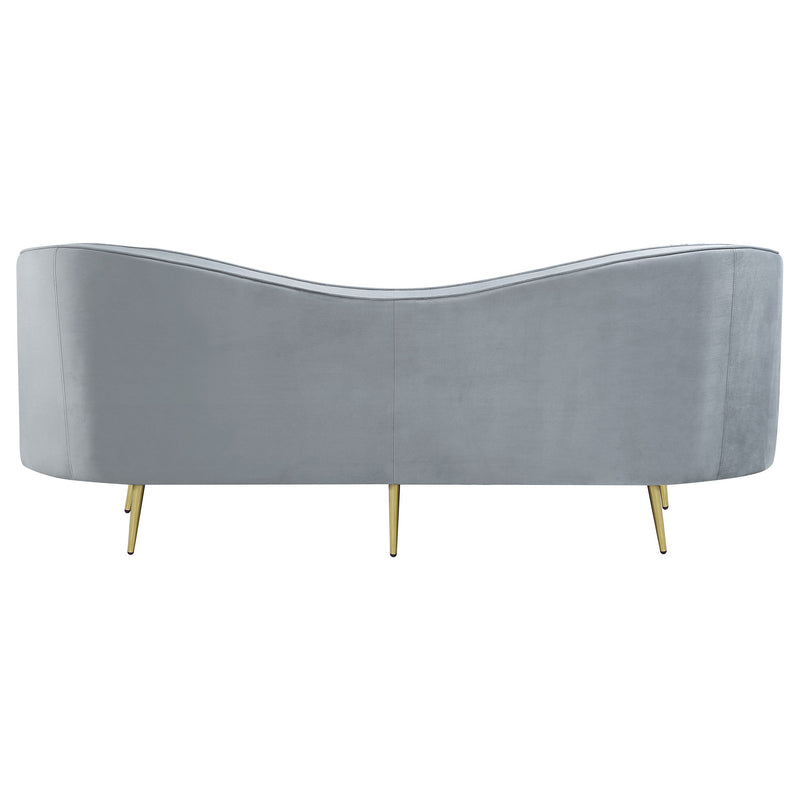 Sophia Upholstered Channel Tufted Sofa