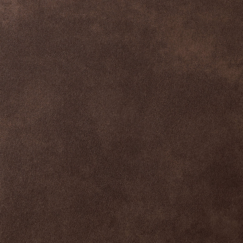 Sillón acentuado Ellington tapizado con brazos acolchados, marrón oscuro