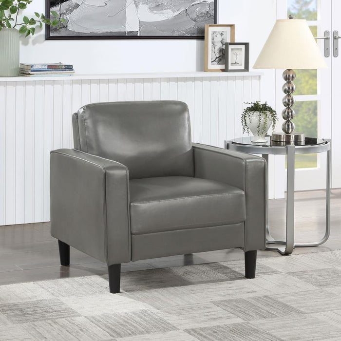 Ruth Upholstered Track Arm Accent Chair