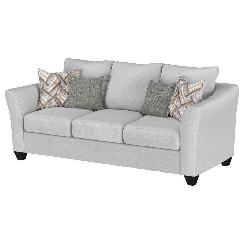 Salizar Upholstered Flared Arm Sofa