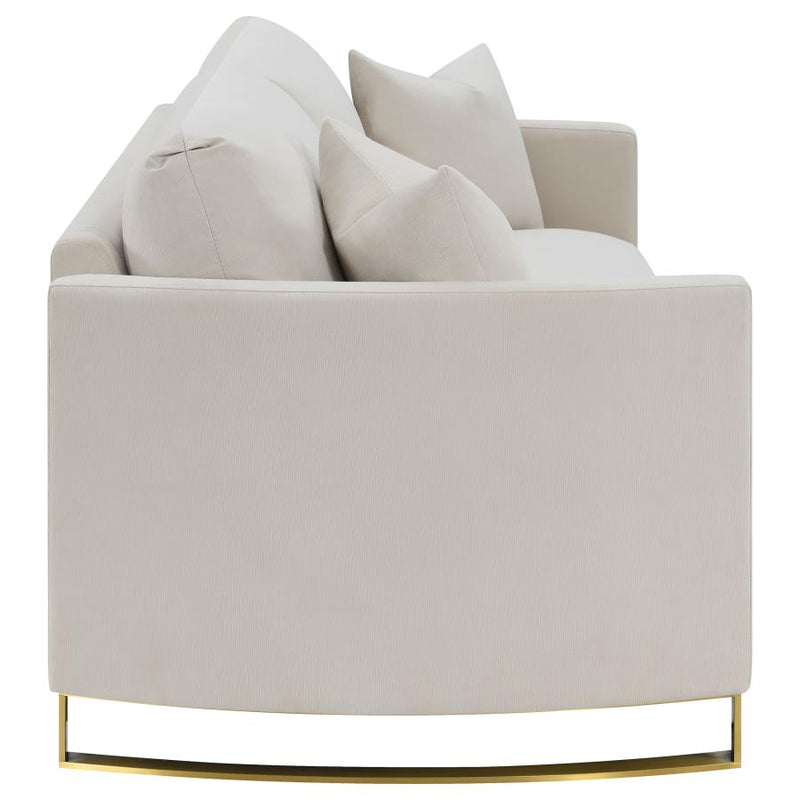 Corliss Upholstered Curved Track Arm Sofa