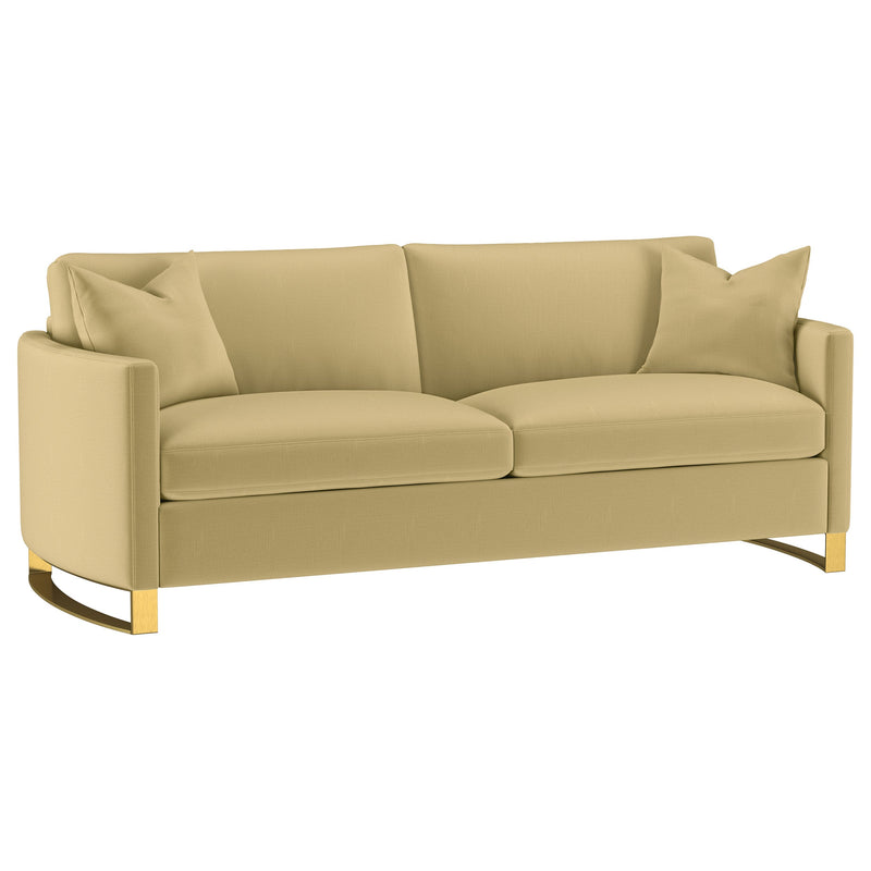 Corliss Upholstered Curved Track Arm Sofa