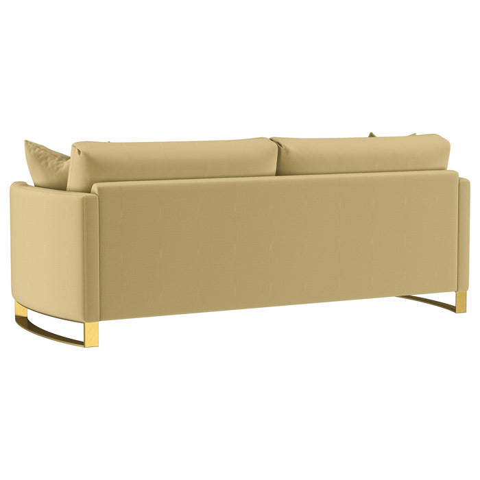 Corliss Upholstered Curved Track Arm Sofa