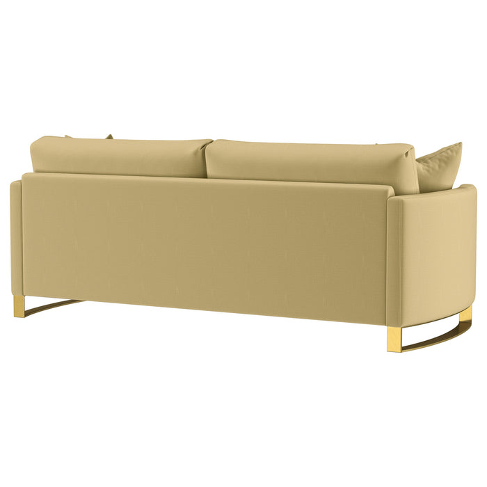 Corliss Upholstered Curved Track Arm Sofa