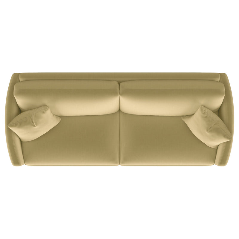Corliss Upholstered Curved Track Arm Sofa