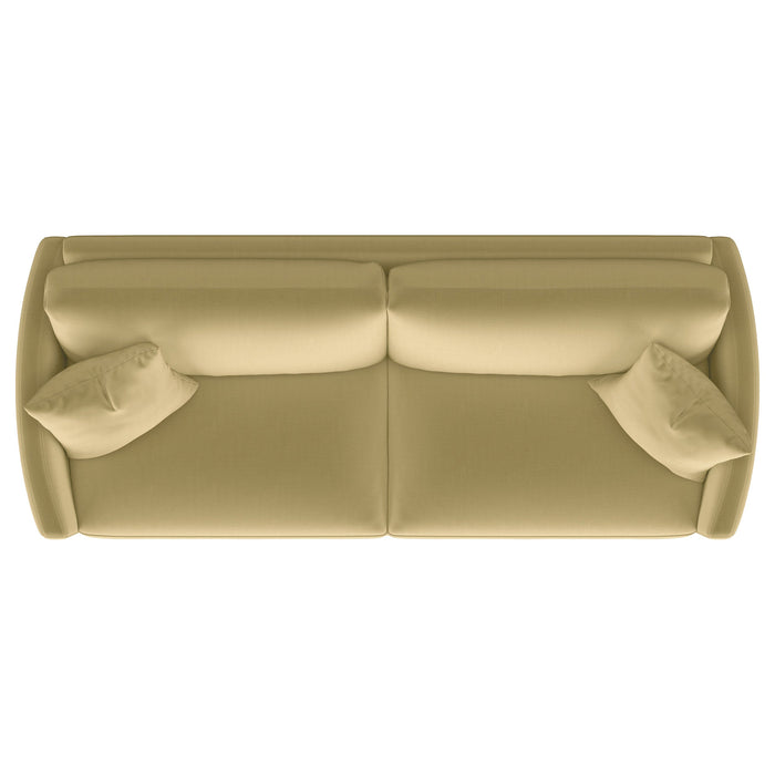 Corliss Upholstered Curved Track Arm Sofa